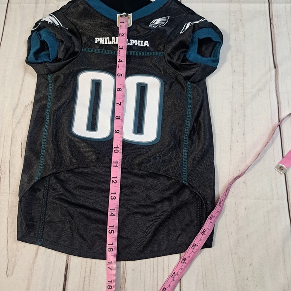 NFL Eagles Black And Teal Dog Pet Jersey Size Large - Picture 4 of 4